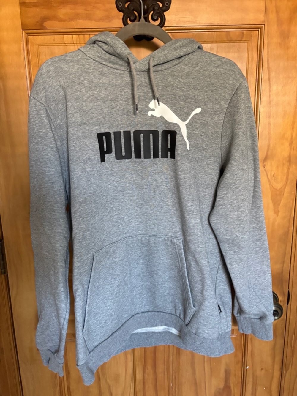 Puma Men’s Gray Pullover Hoodie